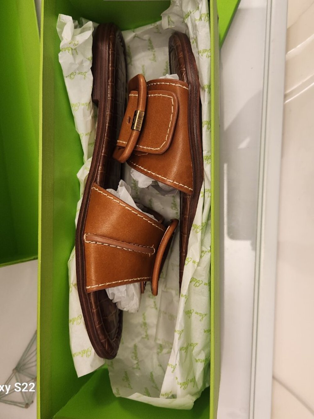 Sam Edelman "Gaige" Brown Leather Sandals. NIB. Size: 6. - Picture 8 of 10